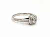 Bague 52 Bague Solitaire Or blanc Diamant 58 Facettes 807609CN