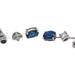 Chaumet earrings, “Clarisse”, in white gold, sapphires and diamonds. 58 Facettes 23684