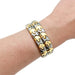 Bracelet Bulgari bracelet in gold and steel. 58 Facettes 30432