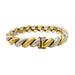 Bracelet Two-tone gold bracelet. 58 Facettes 29742