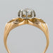 Ring 58 Vintage rose gold and diamond ring 58 Facettes 17-100-58