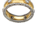 Ring 52 Alliance Buccellati 2 gold 750/000, “Fusi” model, diamonds. 58 Facettes 30247