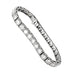 Bracelet Line bracelet in platinum and diamonds. 58 Facettes 30261