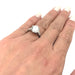 Ring 49.5 Platinum solitaire, 3.32 carat diamond. 58 Facettes 30505
