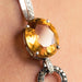 Pendentif Pendentif citrines et diamants 58 Facettes 03-073-2458404