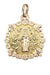 Pendentif Médaille Vierge ancienne 58 Facettes 038311