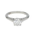 Bague 50 Bague Cartier "1895" solitaire diamant 0,81 carat, platine. 58 Facettes 30391