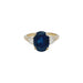 Ring 55 Mauboussin ring 3.44 cts sapphire and diamonds. 58 Facettes 30158