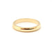 Engagement/wedding alliance ring 18 carat yellow gold 58 Facettes