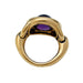 Ring 52 Poiray “Indra” ring in yellow gold and amethyst. 58 Facettes 30666