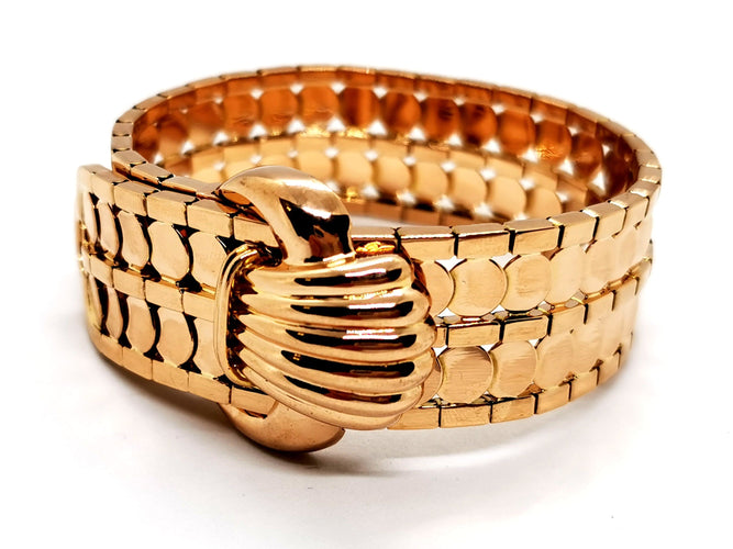 Bracelet Bracelet Manchette Or jaune 58 Facettes 1126572CN