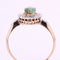 Bague 53 Bague ancienne pompadour émeraude diamants 58 Facettes 19-528-48