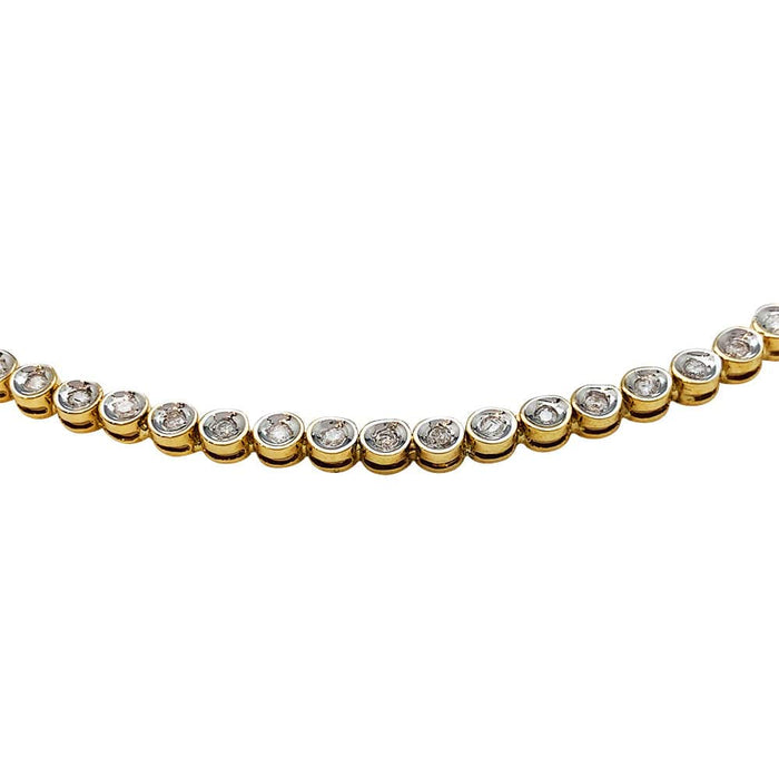 Collier Collier rivière diamants en or. 58 Facettes 30255