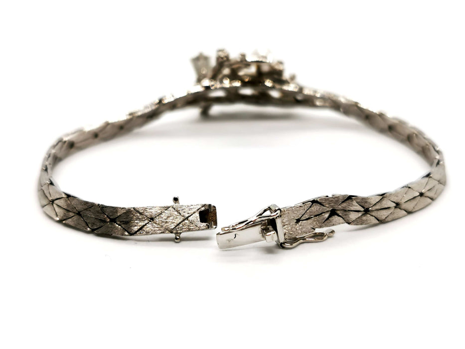 Bracelet Bracelet Vintage Or blanc Diamant 58 Facettes 1142143CN