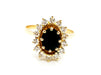 Ring 55 Flower Ring Yellow Gold Sapphire 58 Facettes 952717CN