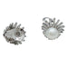 Earrings Earrings signed M.Gérard, platinum, diamonds and South Sea pearls. 58 Facettes 28457