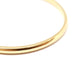 Bracelet Rigid bangle bracelet 18 carat yellow gold 58 Facettes