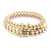 Bracelet Bracelet ancien or jaune 18 carats 58 Facettes