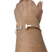Bracelet Bracelet Tiffany "Wire Tiffany T" en or blanc. 58 Facettes 30097