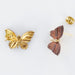 Earrings Butterfly enamel diamond earrings 58 Facettes 13-213-8157753