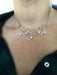 Necklace White gold diamond drapery necklace 58 Facettes