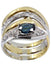 Bague 51 Bague Serpent 2 Ors Saphir Et Diamants 58 Facettes 037631-1