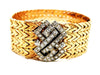 Yellow Gold Diamond Cuff Bracelet 58 Facettes 1165771CN